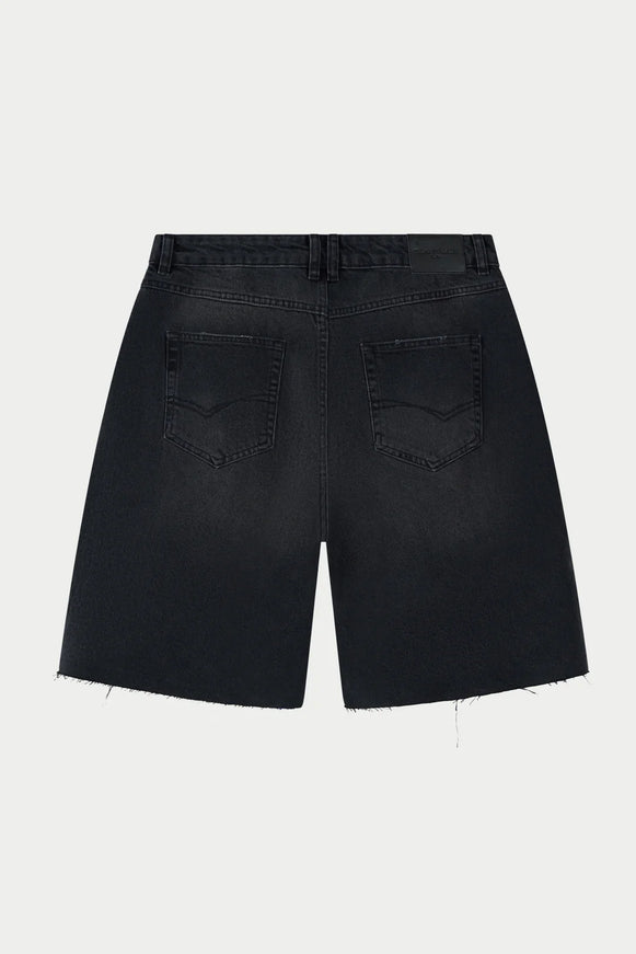 The Couture Club The Couture Club Shorts Raw Denim SS26 Black