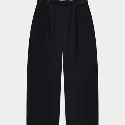 The Couture Club The Couture Club Smart Barrel Trousers SS26 Black