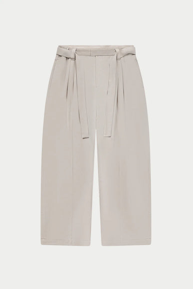 The Couture Club The Couture Club Smart Barrel Trousers SS26 Stone