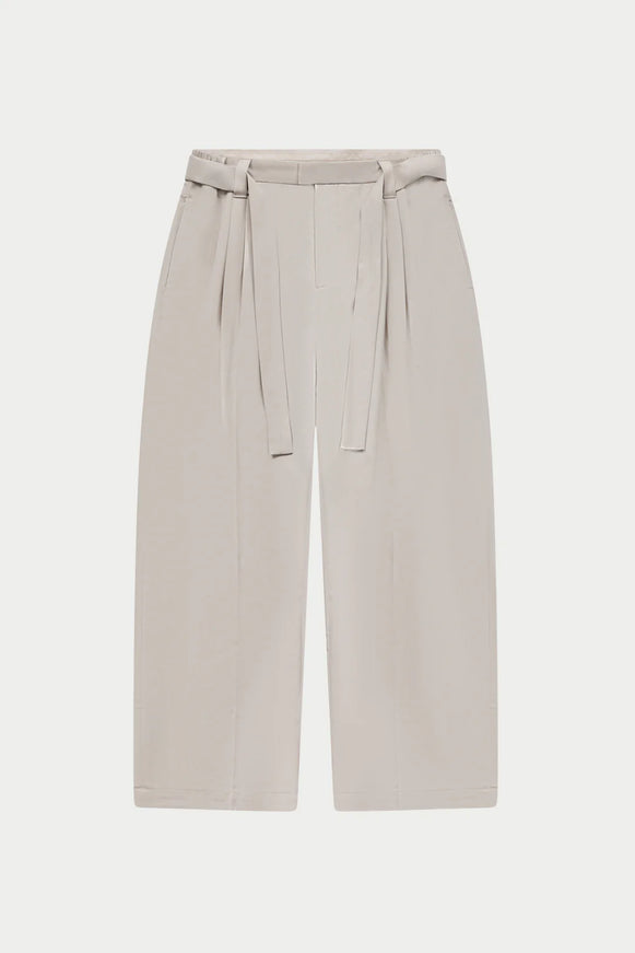 The Couture Club The Couture Club Smart Barrel Trousers SS26 Stone