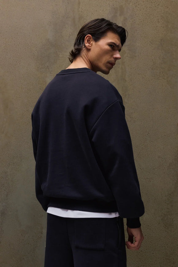 The Couture Club The Couture Club Sweater Copyright FW26 Black