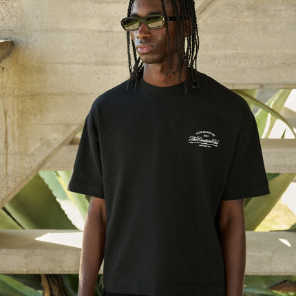 The Couture Club The Couture Club T-Shirt Club De Soci SS26 Black