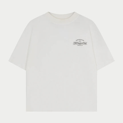 The Couture Club The Couture Club T-Shirt Club De Soci SS26 Off White
