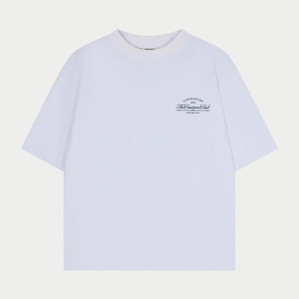 The Couture Club The Couture Club T-Shirt Club De Soci SS26 White/Forest Green