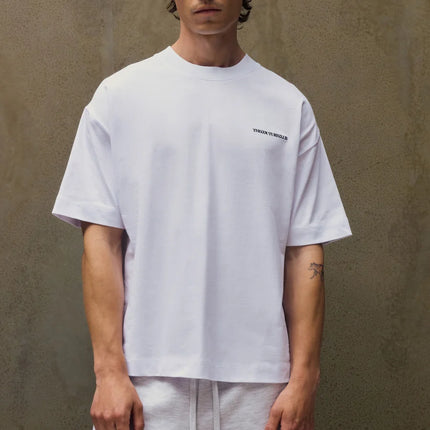 The Couture Club The Couture Club T-Shirt Copyright FW26 White/Black