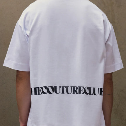 The Couture Club The Couture Club T-Shirt Copyright FW26 White/Black