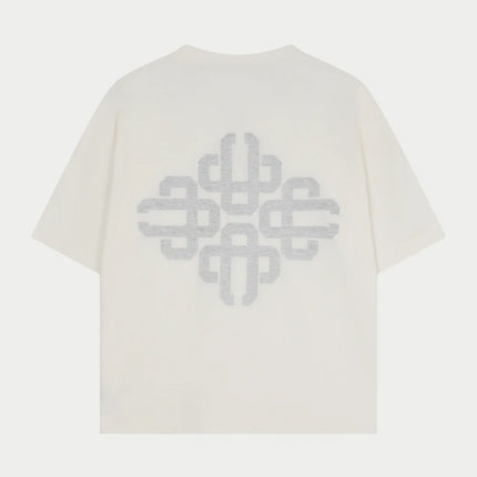 The Couture Club The Couture Club T-Shirt Emblem Slub SS26 White/Black