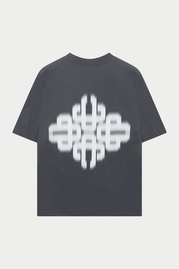 The Couture Club The Couture Club T-Shirt Motion Blurred SS26 Charcoal