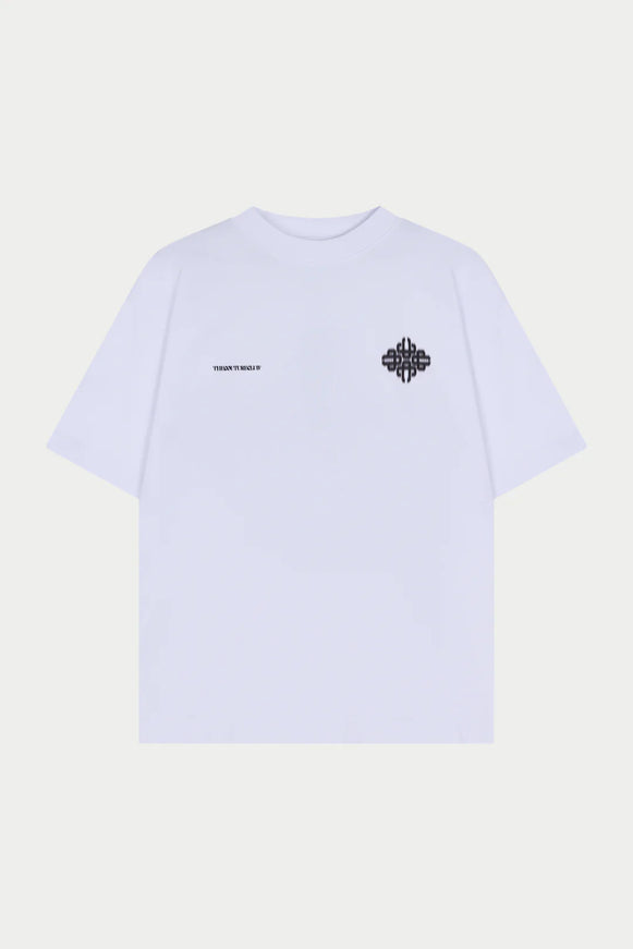 The Couture Club The Couture Club T-Shirt Motion Blurred SS26 White/Black