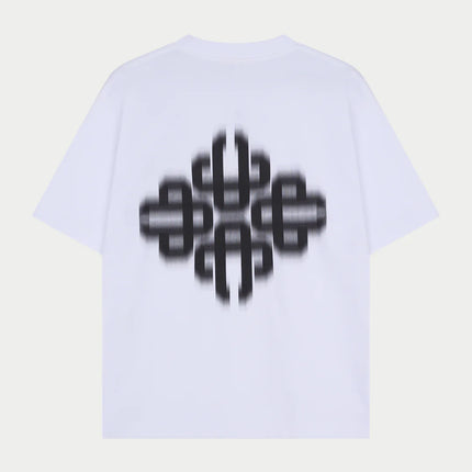 The Couture Club The Couture Club T-Shirt Motion Blurred SS26 White/Black