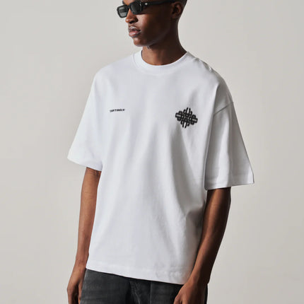 The Couture Club The Couture Club T-Shirt Motion Blurred SS26 White/Black