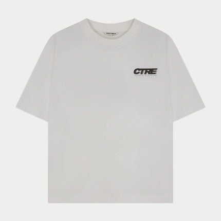 The Couture Club The Couture Club T-Shirt Retro Sport CTRE FW26 Off White