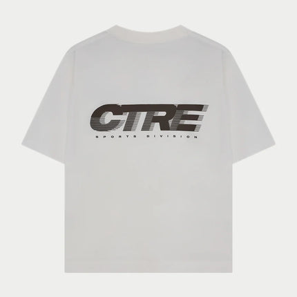 The Couture Club The Couture Club T-Shirt Retro Sport CTRE FW26 Off White