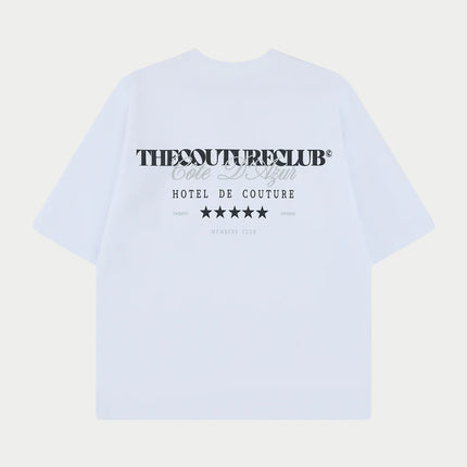 The Couture Club The Couture Club T-Shirts Hotel De Couture SS26 White/Black