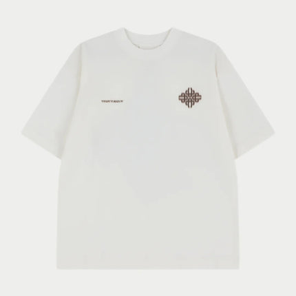 The Couture Club The Couture Club T-Shirts Motion Blurred SS26 Off White/Brown