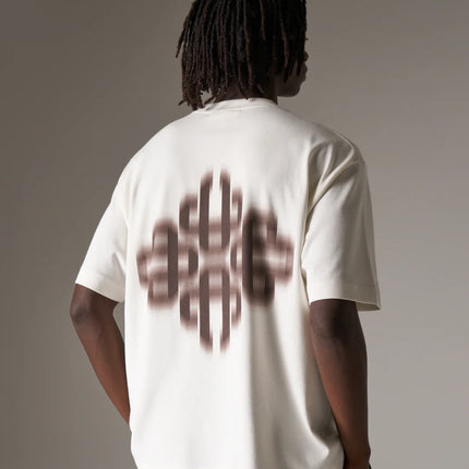 The Couture Club The Couture Club T-Shirts Motion Blurred SS26 Off White/Brown