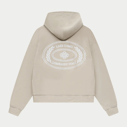 The Couture Club The Couture Club Zip Hoodie Lake Como SS26 Mushroom