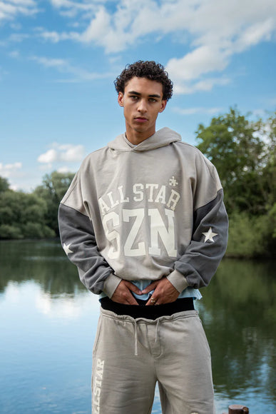 The Missing Piece The Missing Piece Hoodie All-Starr Division SS26 Arena Grey