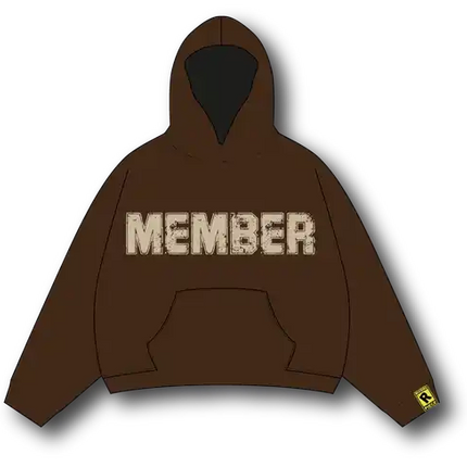 The Missing Piece The Missing Piece Hoodie Classic FW25 Cacao Brown