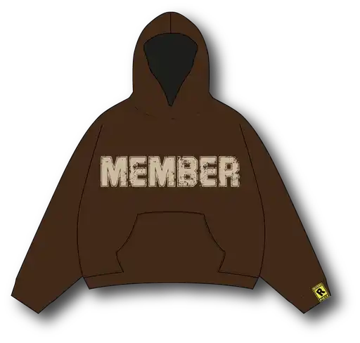 The Missing Piece The Missing Piece Hoodie Classic FW25 Cacao Brown