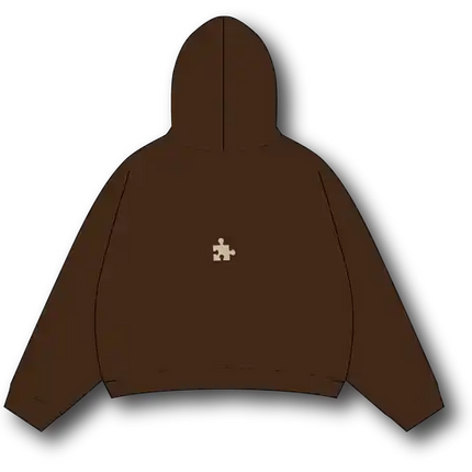 The Missing Piece The Missing Piece Hoodie Classic FW25 Cacao Brown