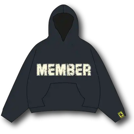 The Missing Piece The Missing Piece Hoodie Classic FW25 Charcoal Blue