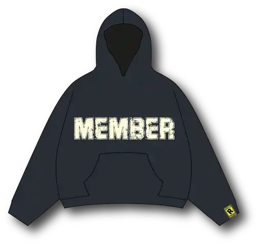 The Missing Piece The Missing Piece Hoodie Classic FW25 Charcoal Blue