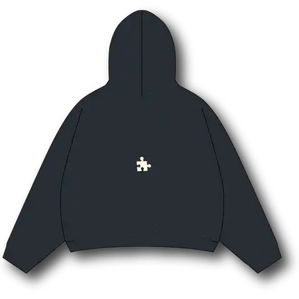 The Missing Piece The Missing Piece Hoodie Classic FW25 Charcoal Blue