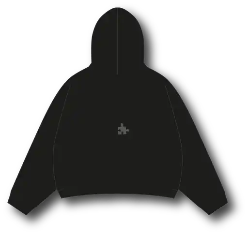 The Missing Piece The Missing Piece Hoodie Classic FW25 Washed Black