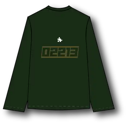 The Missing Piece The Missing Piece Longsleeve Classic FW25 Forest Green