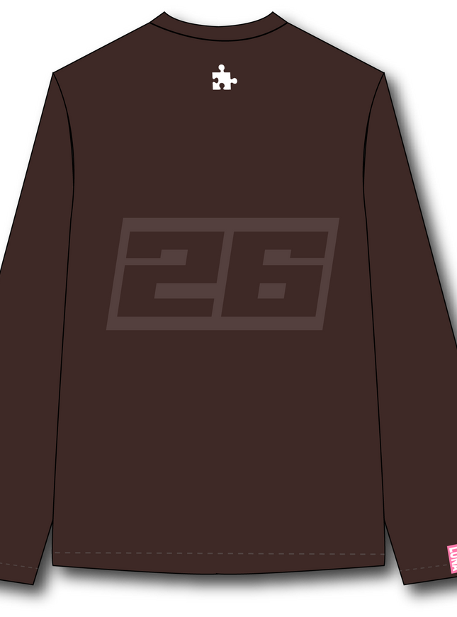 The Missing Piece The Missing Piece Longsleeve Luna Brown