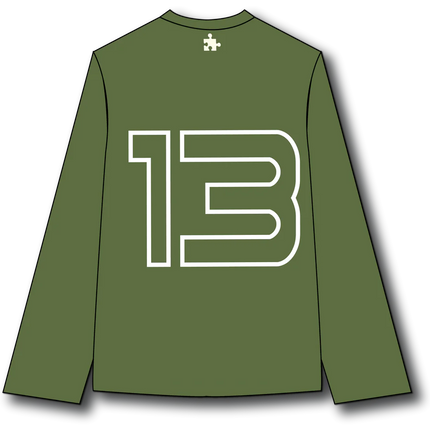 The Missing Piece The Missing Piece Longsleeve The Missing 2.0 FW25 Army Green