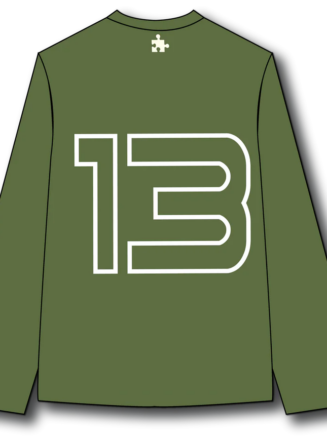 The Missing Piece The Missing Piece Longsleeve The Missing 2.0 FW25 Army Green