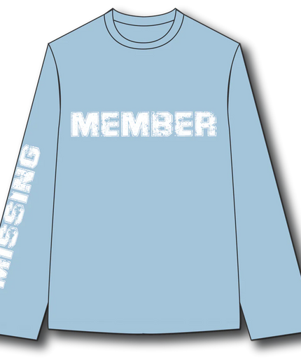 The Missing Piece The Missing Piece Longsleeve The Missing 2.0 FW25 Sky Blue