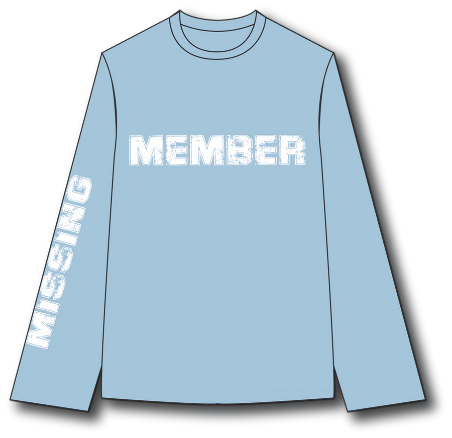 The Missing Piece The Missing Piece Longsleeve The Missing 2.0 FW25 Sky Blue