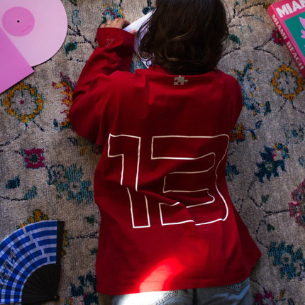 The Missing Piece The Missing Piece Longsleeve The Missing 3.0 FW25 Racing Red