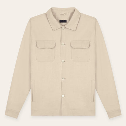 Triad'oro Triad'oro Overshirt Riviera FW26 Beige