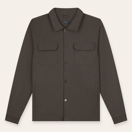 Triad'oro Triad'oro Overshirt Riviera FW26 Brown