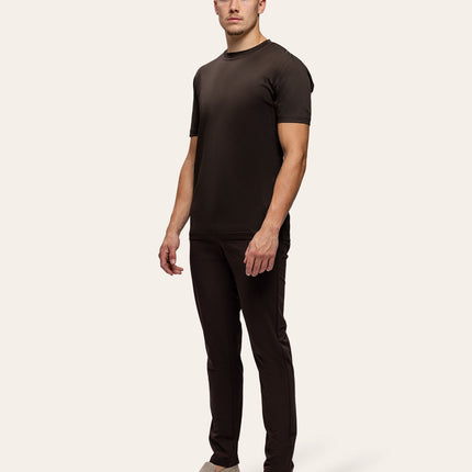 Triad'oro Triad'oro T-Shirt Slim Fit Brown