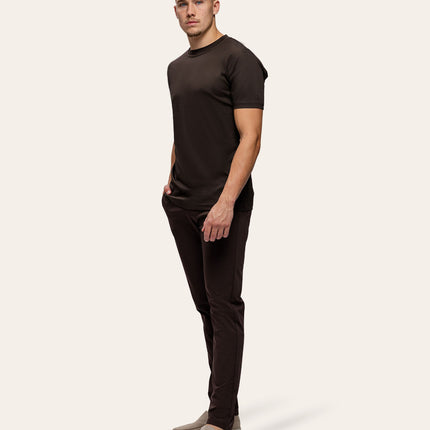 Triad'oro Triad'oro T-Shirt Slim Fit Brown