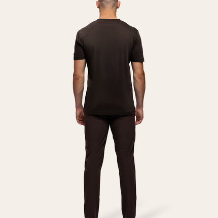 Triad'oro Triad'oro T-Shirt Slim Fit Brown