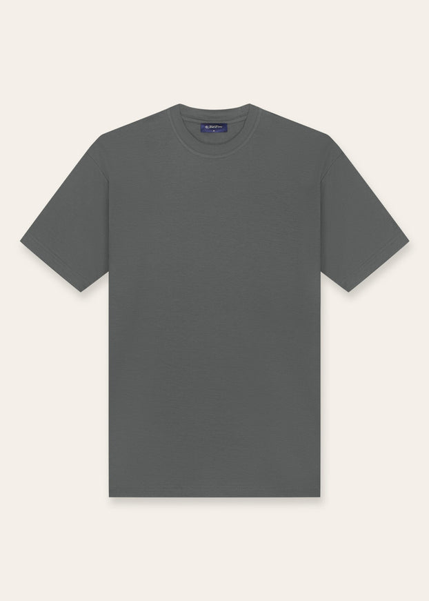 Triad'oro Triad'oro T-Shirt Slim Fit FW25 Slate Grey