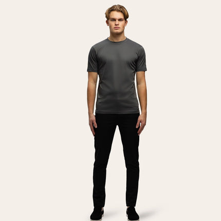 Triad'oro Triad'oro T-Shirt Slim Fit SS25 Dark Grey
