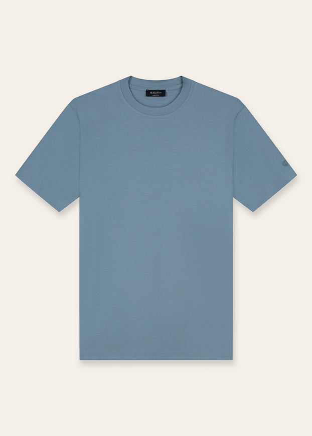 Triad'oro Triad'oro T-Shirt Slim Fit SS25 Steelblue