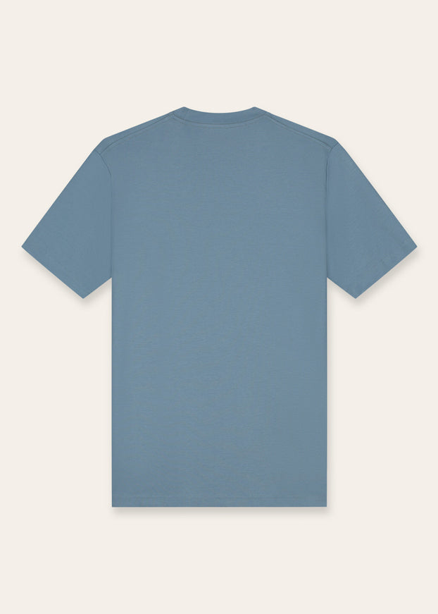 Triad'oro Triad'oro T-Shirt Slim Fit SS25 Steelblue