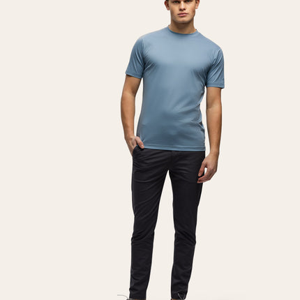Triad'oro Triad'oro T-Shirt Slim Fit SS25 Steelblue