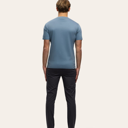 Triad'oro Triad'oro T-Shirt Slim Fit SS25 Steelblue
