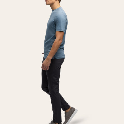 Triad'oro Triad'oro T-Shirt Slim Fit SS25 Steelblue