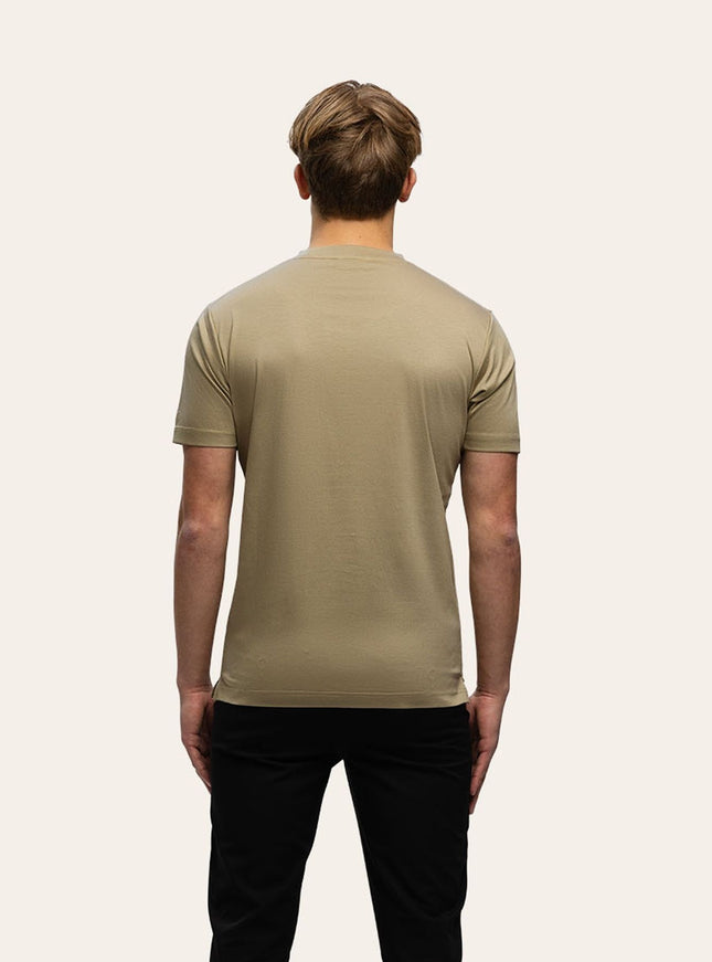 Triad'oro Triad'oro T-Shirt Slim Fit SS25 Taupe