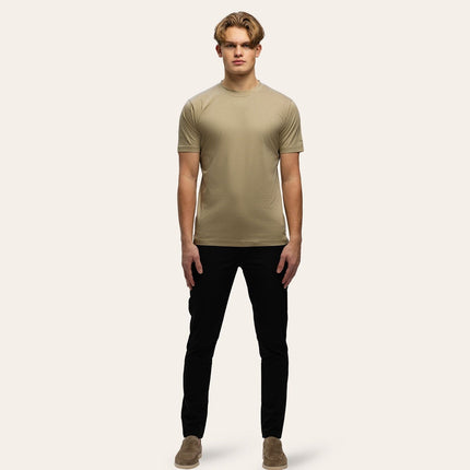 Triad'oro Triad'oro T-Shirt Slim Fit SS25 Taupe